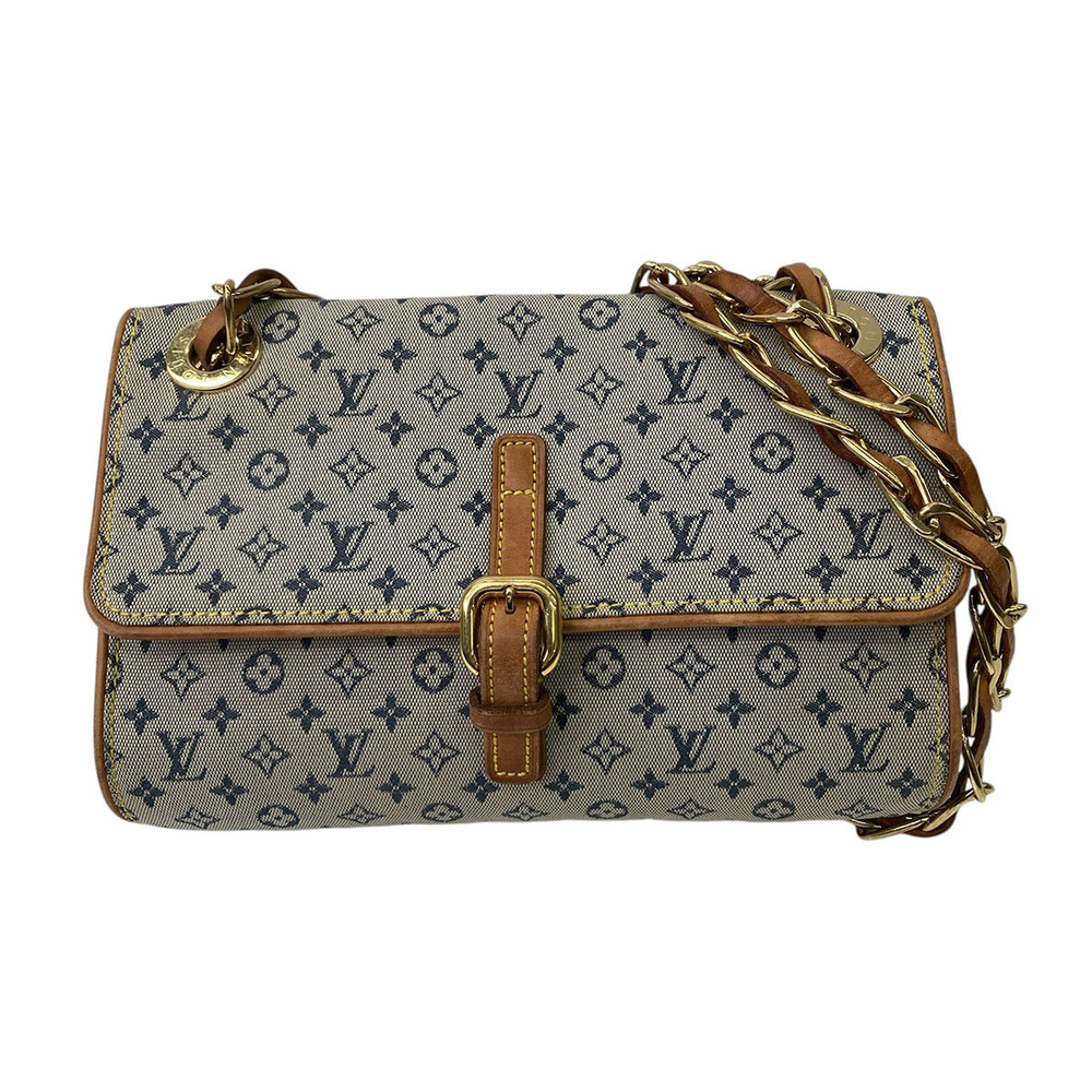LOUIS VUITTON Monogram Camille Shoulder Bag Blue